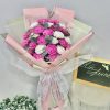 Bó hoa giấy handmade hồng 22B