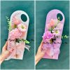 Thẻ bìa hoa sáp 3 bông