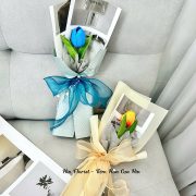 Bó hoa tulip cao su búp 1B