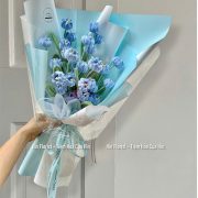 Bó Hoa Kẽm Nhung Linh Lan 7B