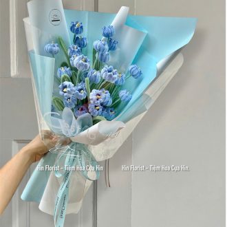 Bó Hoa Kẽm Nhung Linh Lan 7B