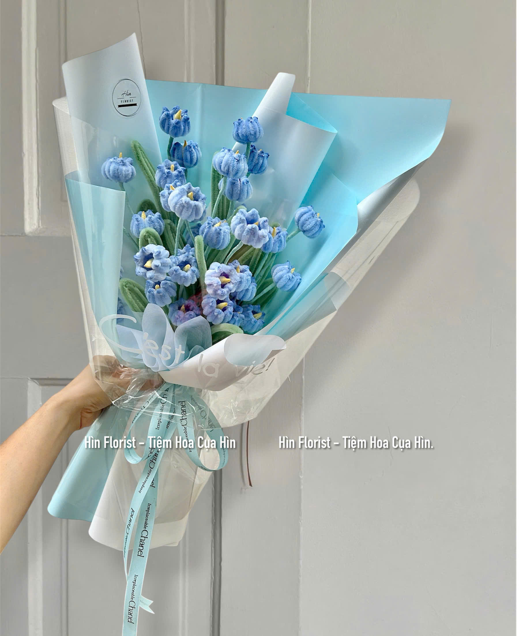 Bó Hoa Kẽm Nhung Linh Lan 7B Bó Hoa Kẽm Nhung Linh Lan 7B