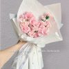 Bó hoa sáp mix hồng phấn