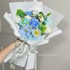 Bó hoa sáp mix xanh dương