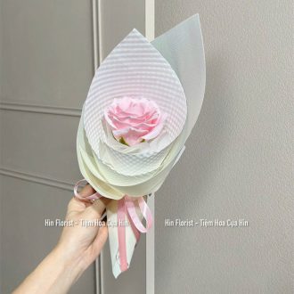 Bó hoa sáp gói style Hàn